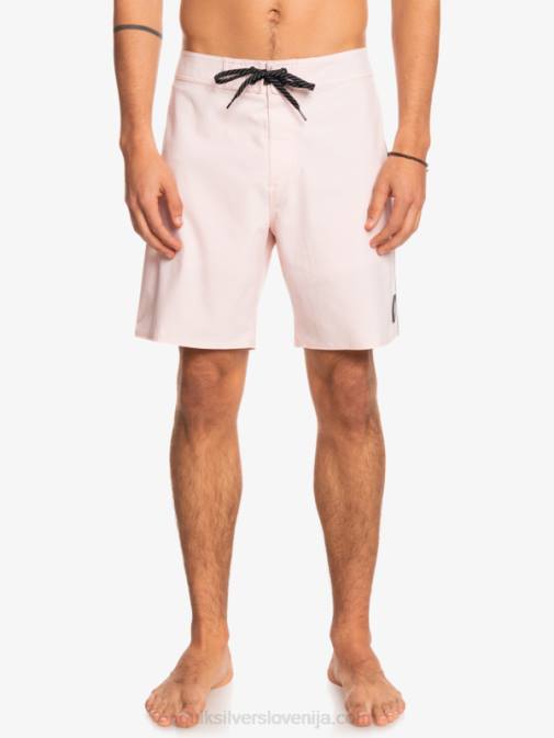 Quiksilver PJ4H1751 moški zastrto roza surfsilk piped 18 hlače za desko