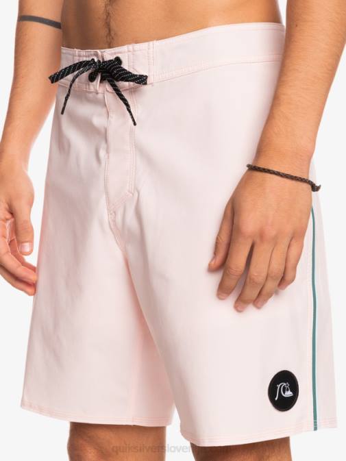 Quiksilver PJ4H1751 moški zastrto roza surfsilk piped 18 hlače za desko