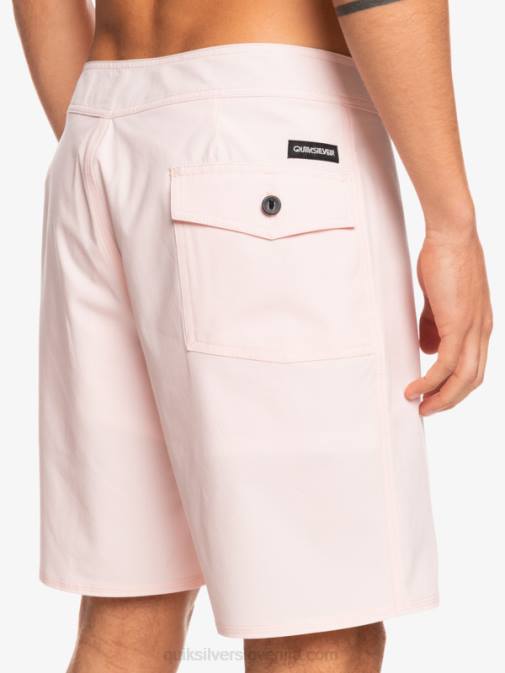 Quiksilver PJ4H1751 moški zastrto roza surfsilk piped 18 hlače za desko