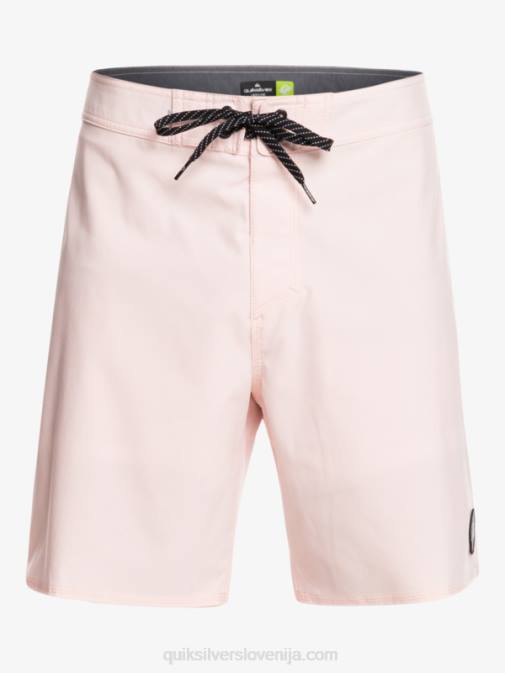 Quiksilver PJ4H1751 moški zastrto roza surfsilk piped 18 hlače za desko