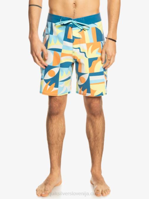 Quiksilver PJ4H1759 moški morsko pristanišče surfsilk je opral 18 hlač za desko