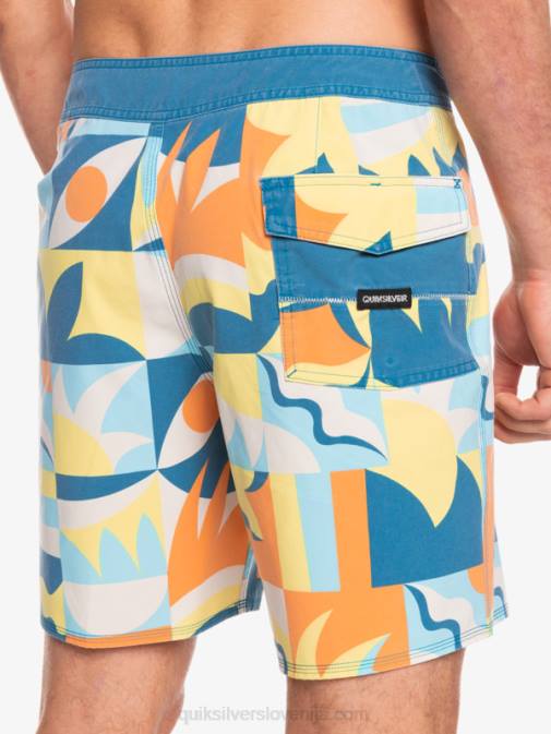 Quiksilver PJ4H1759 moški morsko pristanišče surfsilk je opral 18 hlač za desko