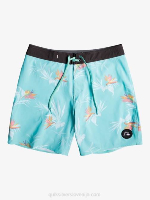 Quiksilver PJ4H1760 moški angelsko modra surfsilk je opral 18 hlač za desko