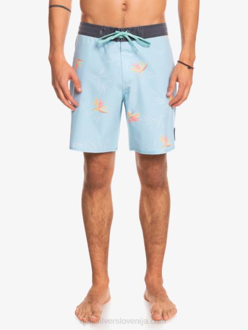 Quiksilver PJ4H1760 moški angelsko modra surfsilk je opral 18 hlač za desko
