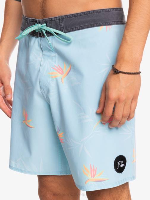 Quiksilver PJ4H1760 moški angelsko modra surfsilk je opral 18 hlač za desko