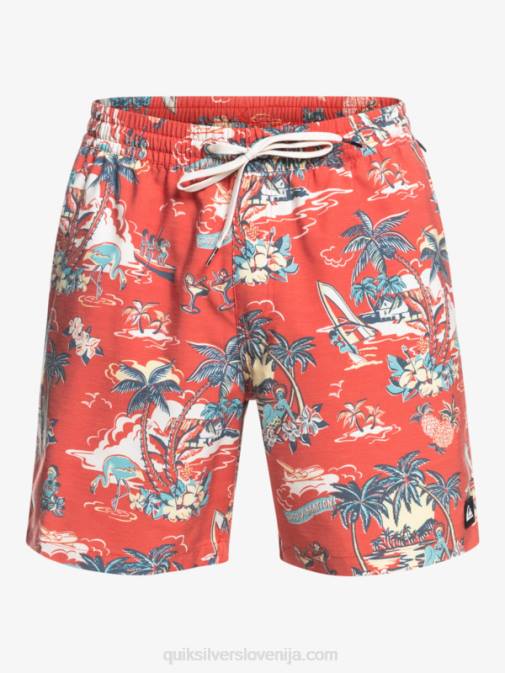 Quiksilver PJ4H1766 moški hotel paradiso - aurora red hotel paradiso 17 volejev