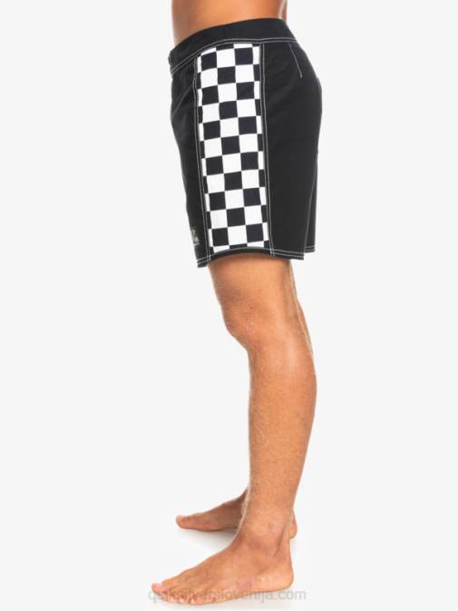 Quiksilver PJ4H1780 moški Črna originalne kratke hlače arch 16
