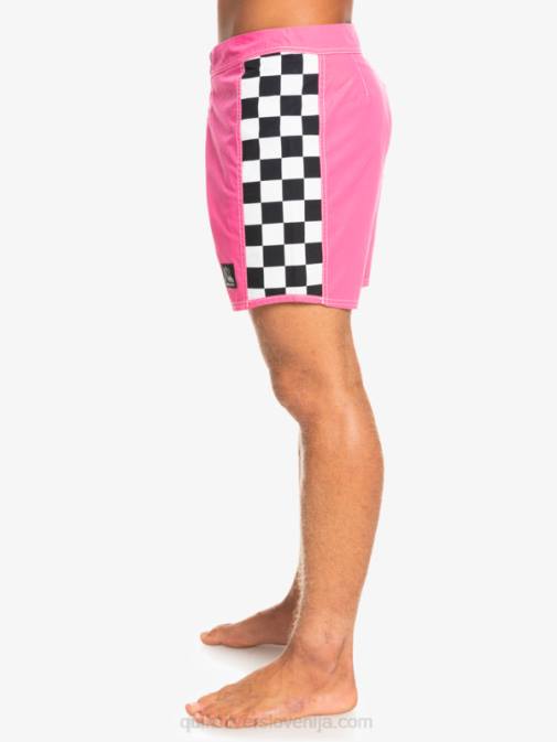 Quiksilver PJ4H1781 moški šokantno roza originalne kratke hlače arch 16