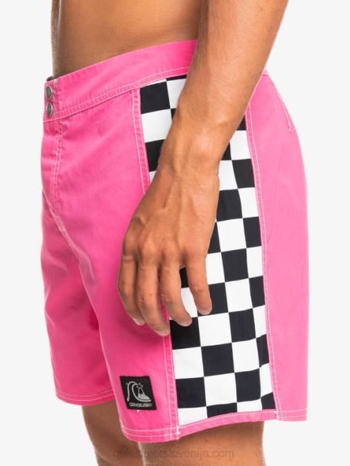 Quiksilver PJ4H1781 moški šokantno roza originalne kratke hlače arch 16