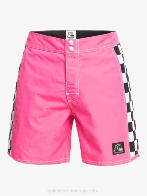 Quiksilver PJ4H1781 moški šokantno roza originalne kratke hlače arch 16