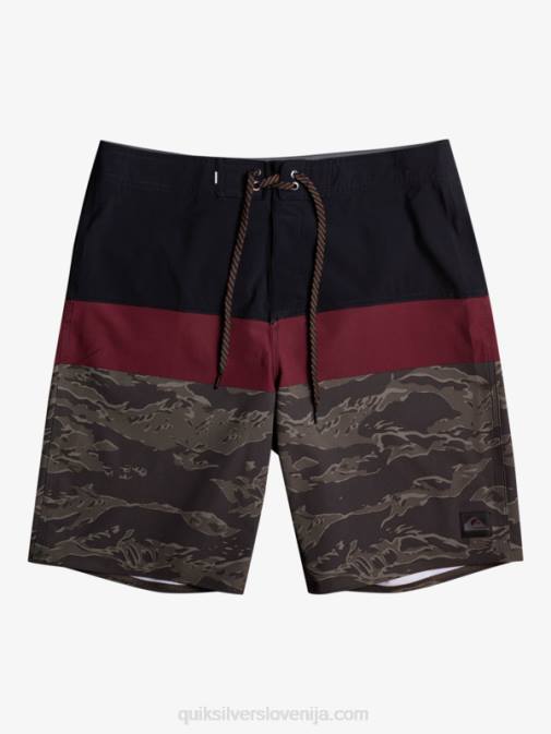 Quiksilver PJ4H1785 moški Črna deskarske hlače surfsilk panel 20