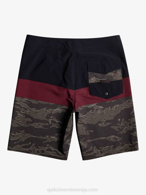 Quiksilver PJ4H1785 moški Črna deskarske hlače surfsilk panel 20