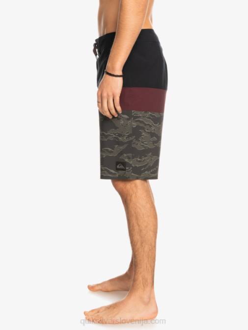 Quiksilver PJ4H1785 moški Črna deskarske hlače surfsilk panel 20
