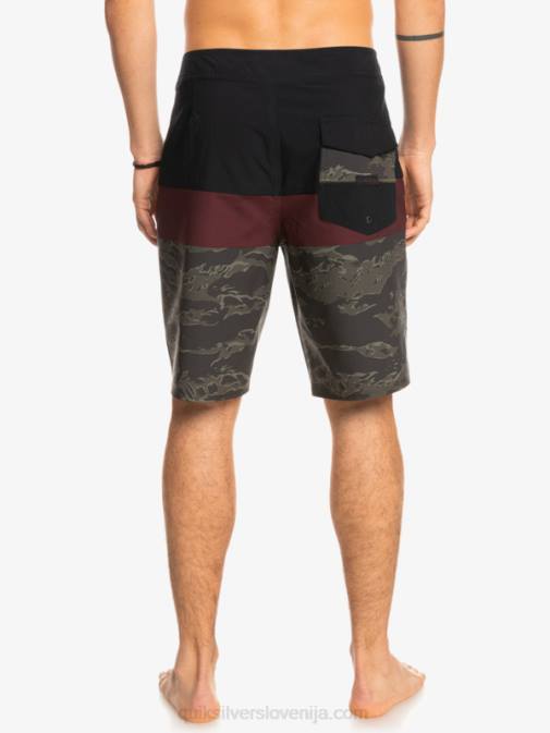 Quiksilver PJ4H1785 moški Črna deskarske hlače surfsilk panel 20