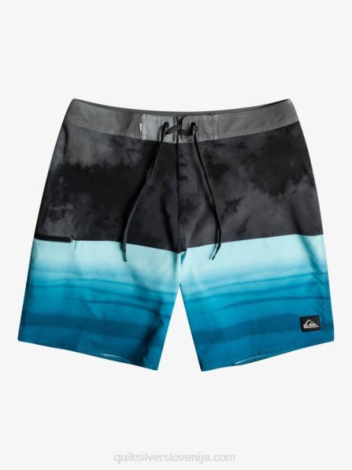 Quiksilver PJ4H1798 moški Črna kratke hlače za surfsilk five-0 19
