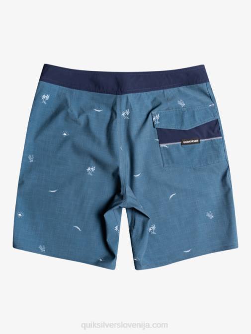 Quiksilver PJ4H1811 moški insignija modra surfsilk je razmaknil 19 hlač za desko