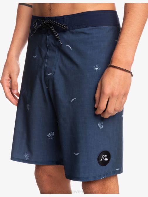 Quiksilver PJ4H1811 moški insignija modra surfsilk je razmaknil 19 hlač za desko
