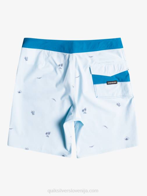 Quiksilver PJ4H1812 moški modro siva surfsilk je razmaknil 19 hlač za desko