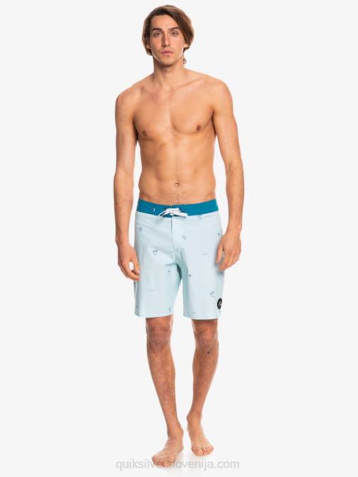 Quiksilver PJ4H1812 moški modro siva surfsilk je razmaknil 19 hlač za desko