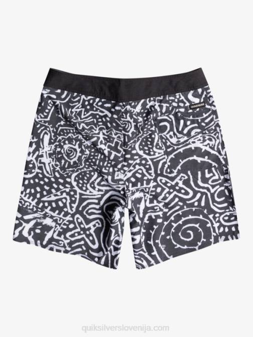 Quiksilver PJ4H1814 moški Črna hempstretch 69 18 deske kratke hlače