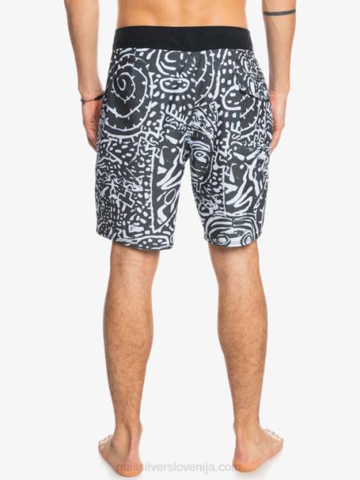Quiksilver PJ4H1814 moški Črna hempstretch 69 18 deske kratke hlače