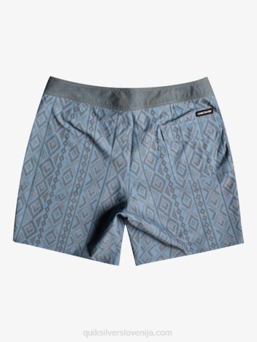 Quiksilver PJ4H1817 moški kapitani modri hempstretch 69 18 deske kratke hlače