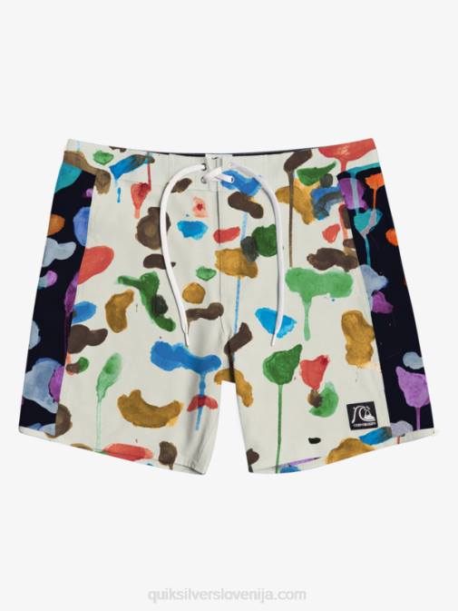 Quiksilver PJ4H1822 moški natas kaupas - breza originalne kratke hlače iz konoplje iz praznega platna 18