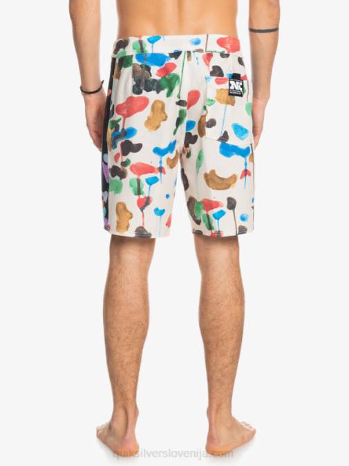Quiksilver PJ4H1822 moški natas kaupas - breza originalne kratke hlače iz konoplje iz praznega platna 18