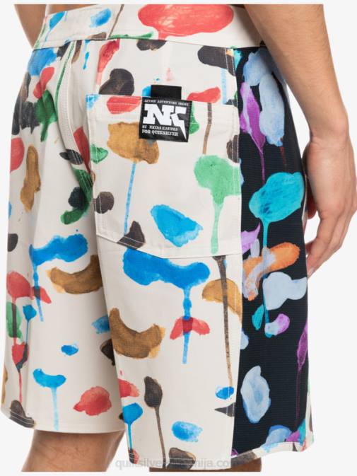 Quiksilver PJ4H1822 moški natas kaupas - breza originalne kratke hlače iz konoplje iz praznega platna 18