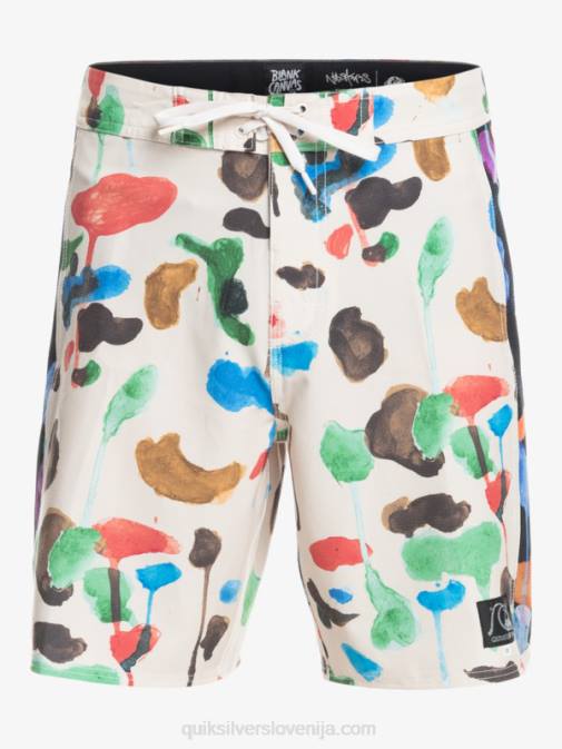 Quiksilver PJ4H1822 moški natas kaupas - breza originalne kratke hlače iz konoplje iz praznega platna 18