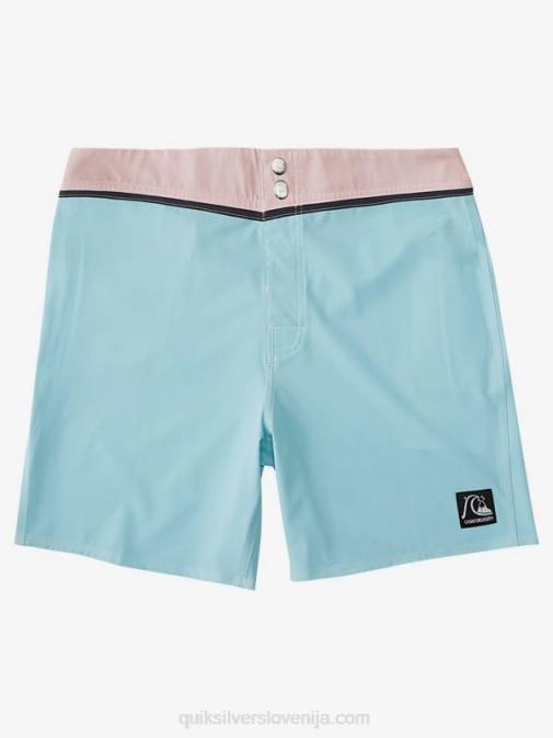 Quiksilver PJ4H1828 moški modri odtenek reciklirane deske kratke hlače snap 17