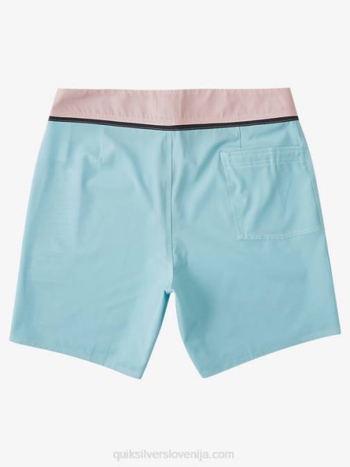Quiksilver PJ4H1828 moški modri odtenek reciklirane deske kratke hlače snap 17