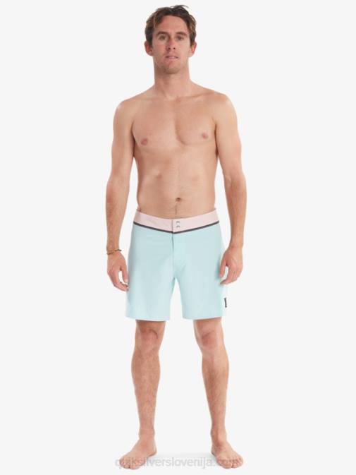 Quiksilver PJ4H1828 moški modri odtenek reciklirane deske kratke hlače snap 17