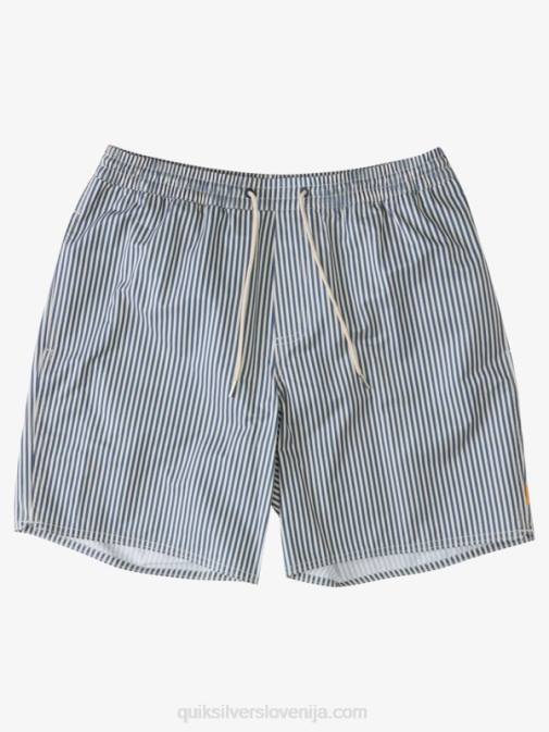 Quiksilver PJ4H1842 moški praporščak modra paluba waterman deck stripe 19 volleys