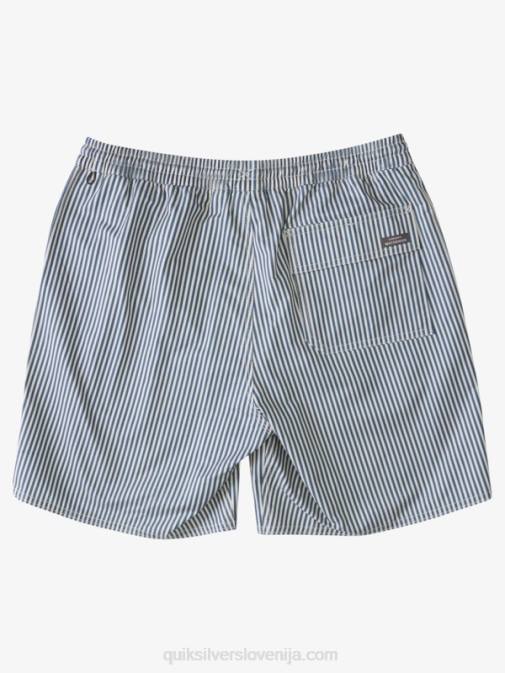 Quiksilver PJ4H1842 moški praporščak modra paluba waterman deck stripe 19 volleys