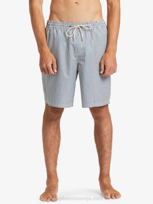 Quiksilver PJ4H1842 moški praporščak modra paluba waterman deck stripe 19 volleys
