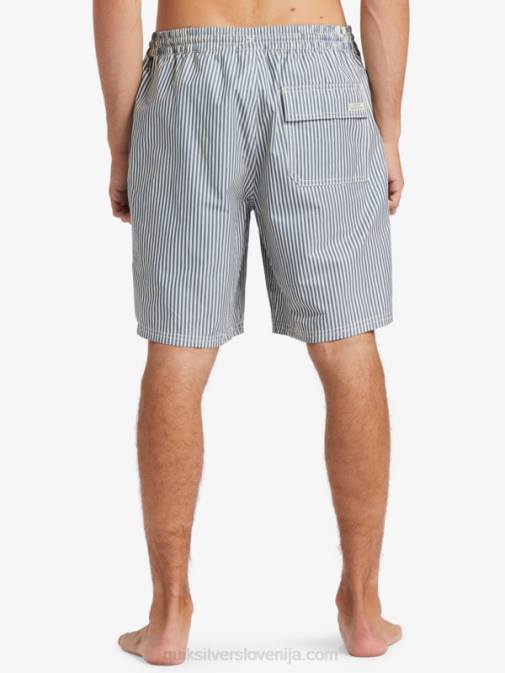 Quiksilver PJ4H1842 moški praporščak modra paluba waterman deck stripe 19 volleys