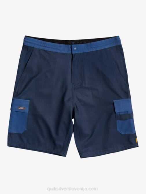 Quiksilver PJ4H1851 moški polnočna mornarica hibridne kratke hlače waterman seafaring amphibian 20