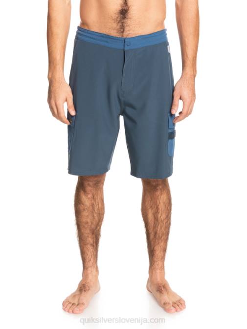Quiksilver PJ4H1851 moški polnočna mornarica hibridne kratke hlače waterman seafaring amphibian 20
