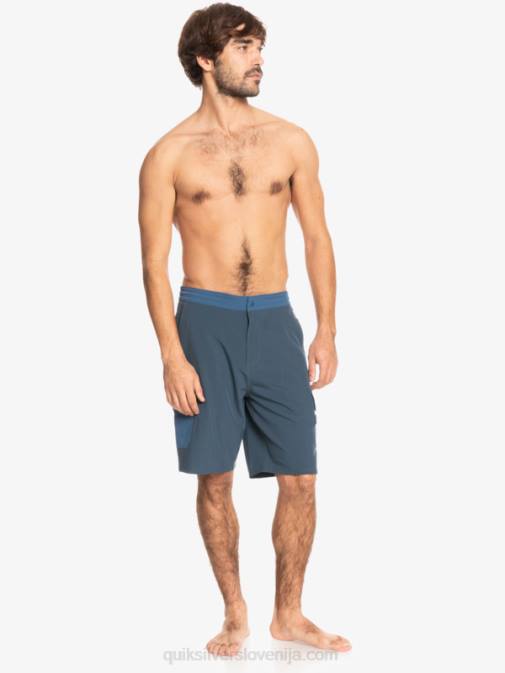 Quiksilver PJ4H1851 moški polnočna mornarica hibridne kratke hlače waterman seafaring amphibian 20
