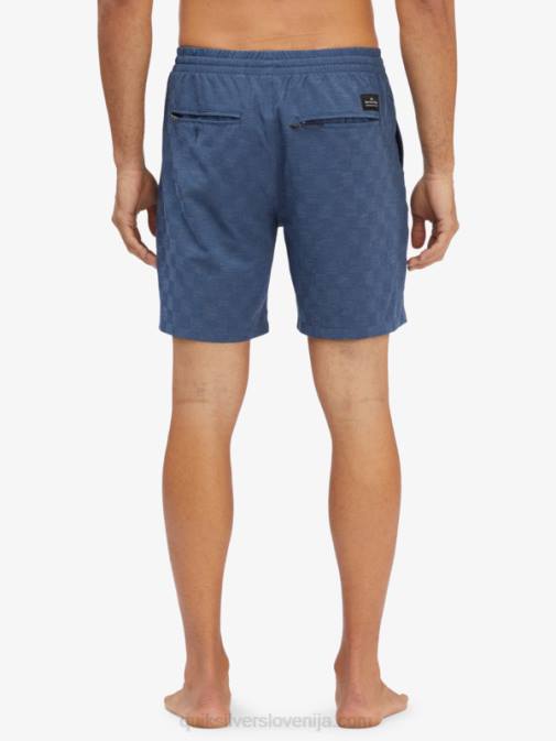 Quiksilver PJ4H1854 moški sargaško morje hlače za desko z elastiko karo 18 dvoživk