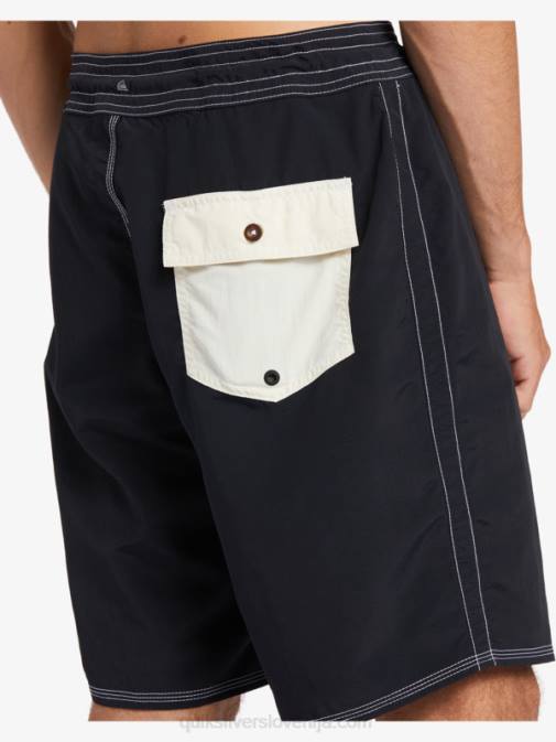 Quiksilver PJ4H1855 moški Črna kratke hlače za desko waterman throwback 19
