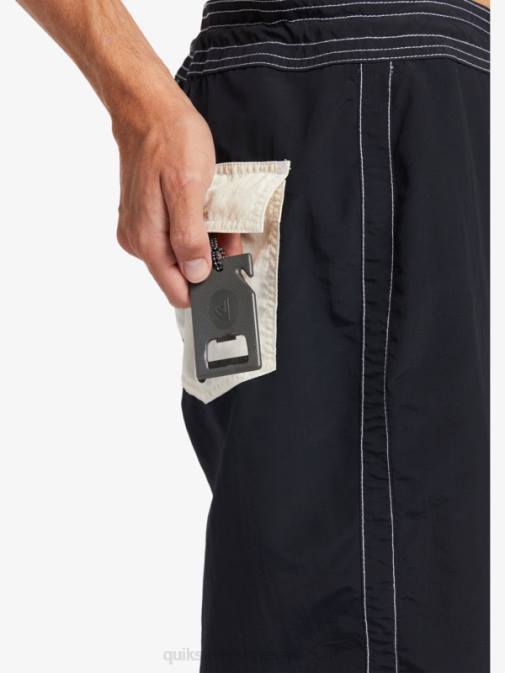 Quiksilver PJ4H1855 moški Črna kratke hlače za desko waterman throwback 19