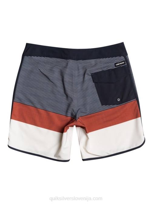 Quiksilver PJ4H1866 moški asfalt surfsilk tijuana 19 kratke hlače za desko