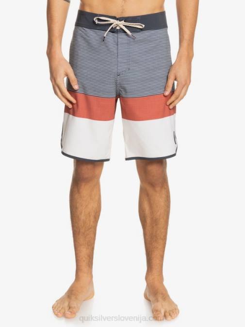 Quiksilver PJ4H1866 moški asfalt surfsilk tijuana 19 kratke hlače za desko