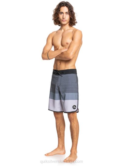 Quiksilver PJ4H1870 moški Črna surfsilk tijuana 19 kratke hlače za desko