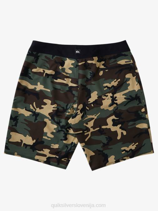 Quiksilver PJ4H1876 moški timijan hlače za desko highline kaimana camo 20
