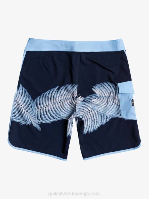 Quiksilver PJ4H1880 moški mornarsko modri blazer deskarske hlače surfsilk hawaii scallop 19