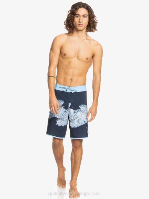 Quiksilver PJ4H1880 moški mornarsko modri blazer deskarske hlače surfsilk hawaii scallop 19