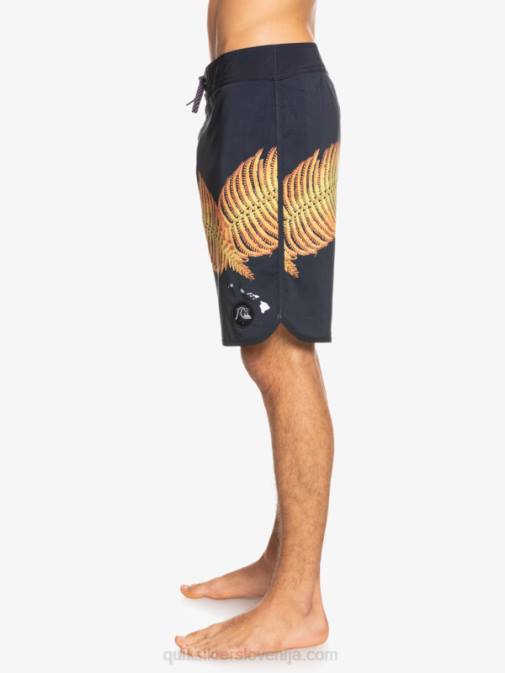Quiksilver PJ4H1881 moški Črna deskarske hlače surfsilk hawaii scallop 19